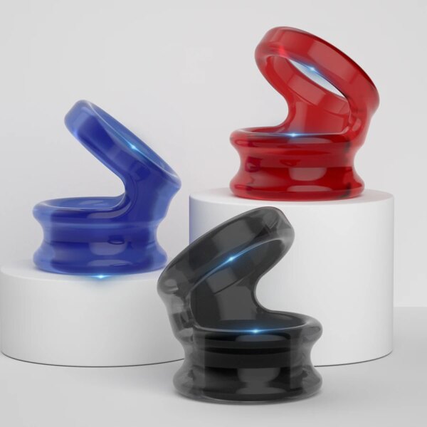 Delay Ejaculation Penis Ring Male Dick Erection Stretcher Extender Erotic Cock Ring Adult Sex Toys For Men BDSM No Vibrator Toys - Image 2