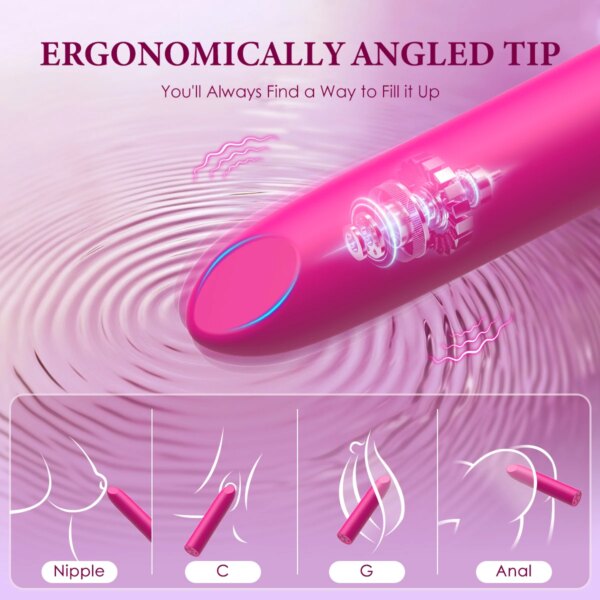 Mini Bullet Vibrators For Women Erotic Magic Wand Massage G-Spot Dildo Pocket Female Masturbator Adult Sex Product Love Sex Toys - Image 2