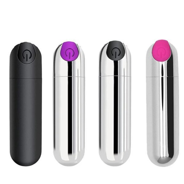 USB Charge Powerful Bullet Vibrator Women Clitoral Stimulator Vaginal G Spot Masturbation 10 Speed Vibrators Adult Sex Toys - Image 3