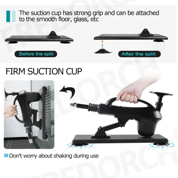 DIY Adult Sex Toy With 3XLR Suction Cup：Automatic Powerful Sex Machine Adjustable Speed Thruster Vibrator Female Masturbation - Image 5