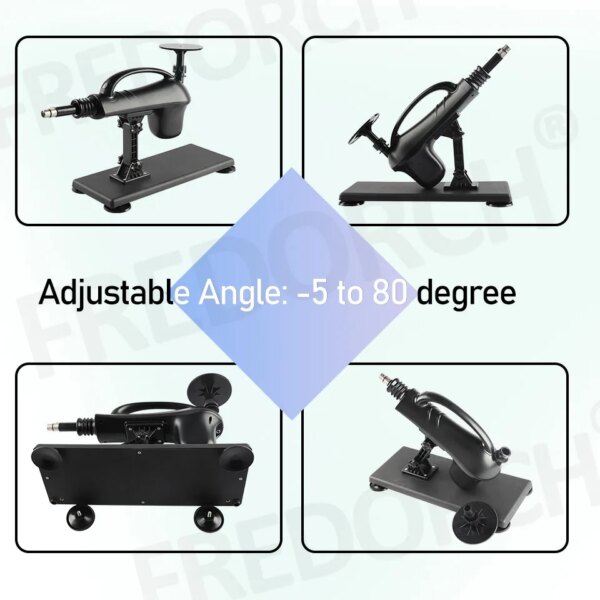 DIY Adult Sex Toy With 3XLR Suction Cup：Automatic Powerful Sex Machine Adjustable Speed Thruster Vibrator Female Masturbation - Image 4