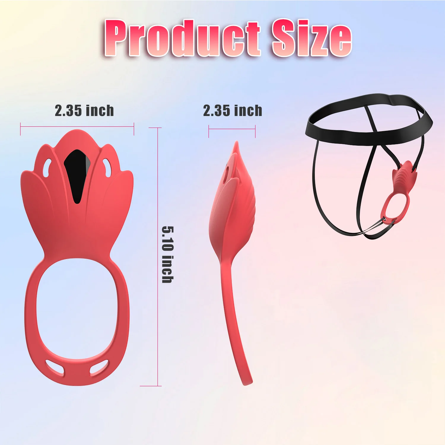 Wearable Panty Vibrator Female 9 Vibration with APP Control Vibrating Penis Ring Clitoral Stimulator Adult Sexy Toys for Couple