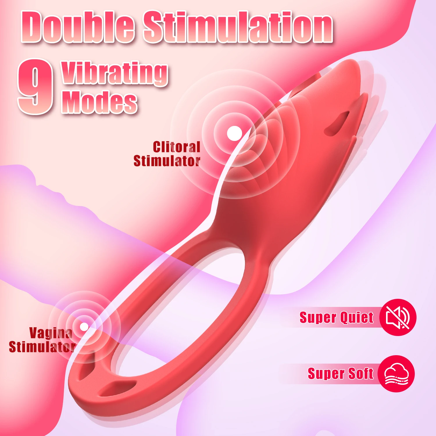 Wearable Panty Vibrator Female 9 Vibration with APP Control Vibrating Penis Ring Clitoral Stimulator Adult Sexy Toys for Couple