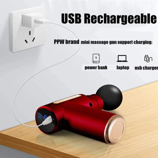 Portable Fascial Massage Gun Sex Machines For Woman Automatic Dildo Vibrator Female Masturbator Enhance Pleasure Adult Sex Toys - Image 4