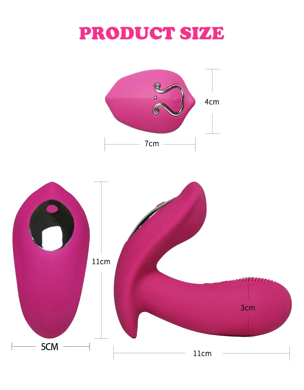 Wearable Vibrator Remote Control Dildo Vibrators for Women G-spot Clitoris Invisible Butterfly Panties Vibrating Egg Sex Toys 18