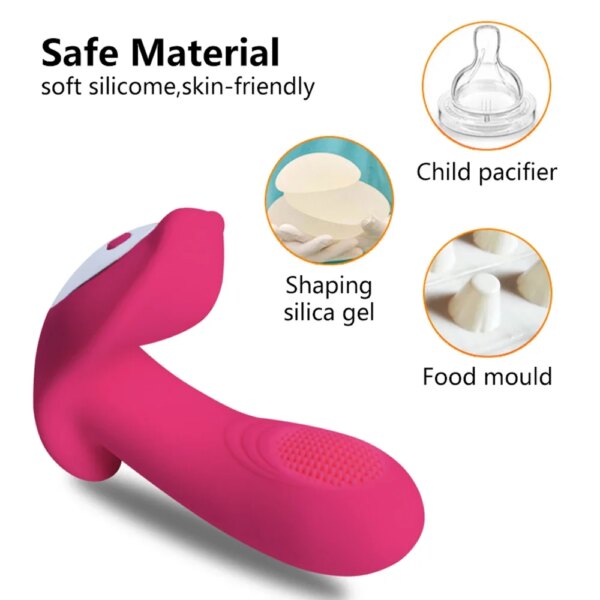 Wearable Vibrator Remote Control Dildo Vibrators for Women G-spot Clitoris Invisible Butterfly Panties Vibrating Egg Sex Toys 18 - Image 3
