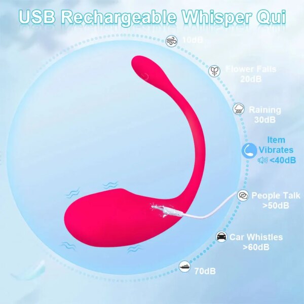 Wireless Bluetooth Vibrator for Women APP Remote Control G Spot Massager Lovers Stimulator Female Panties Sex Toys for Adults - Image 5