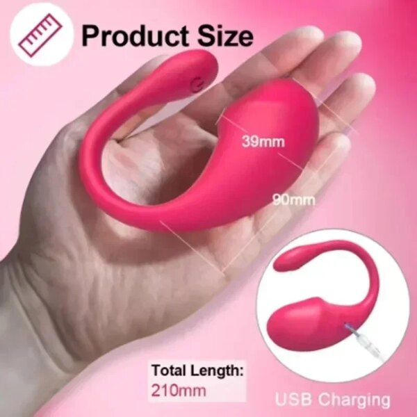 Wireless Bluetooth Vibrator for Women APP Remote Control G Spot Massager Lovers Stimulator Female Panties Sex Toys for Adults - Image 6