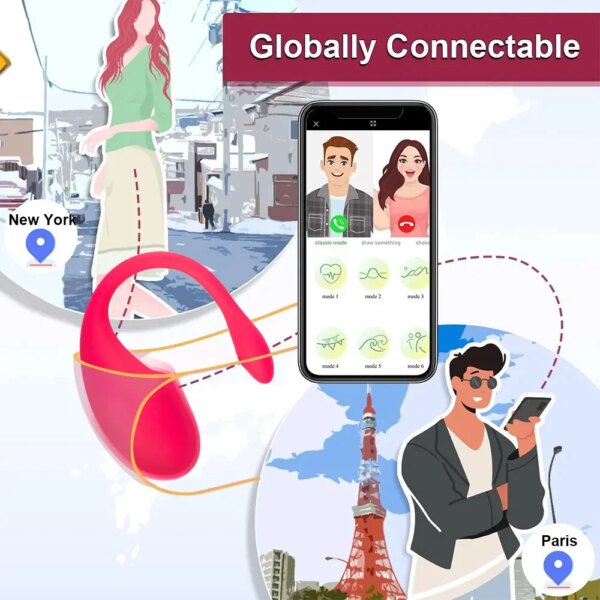 Wireless Bluetooth Vibrator for Women APP Remote Control G Spot Massager Lovers Stimulator Female Panties Sex Toys for Adults - Image 3