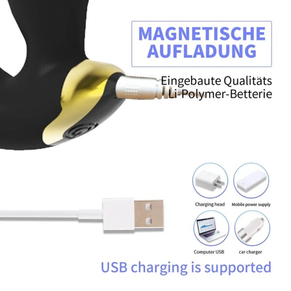 Male Prostate Massager Vibrator Anal Butt Plug Remote Control Vibrators Enhance Sexual Pleasure Sex Toys for Women - Image 5