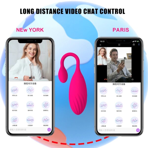 LEVETT APP Control Egg Vibrators G Spot Vagina Vibrating Kegel Balls Vibrator Female Dildo Wearable Panties Sex Toys For Women - Image 4