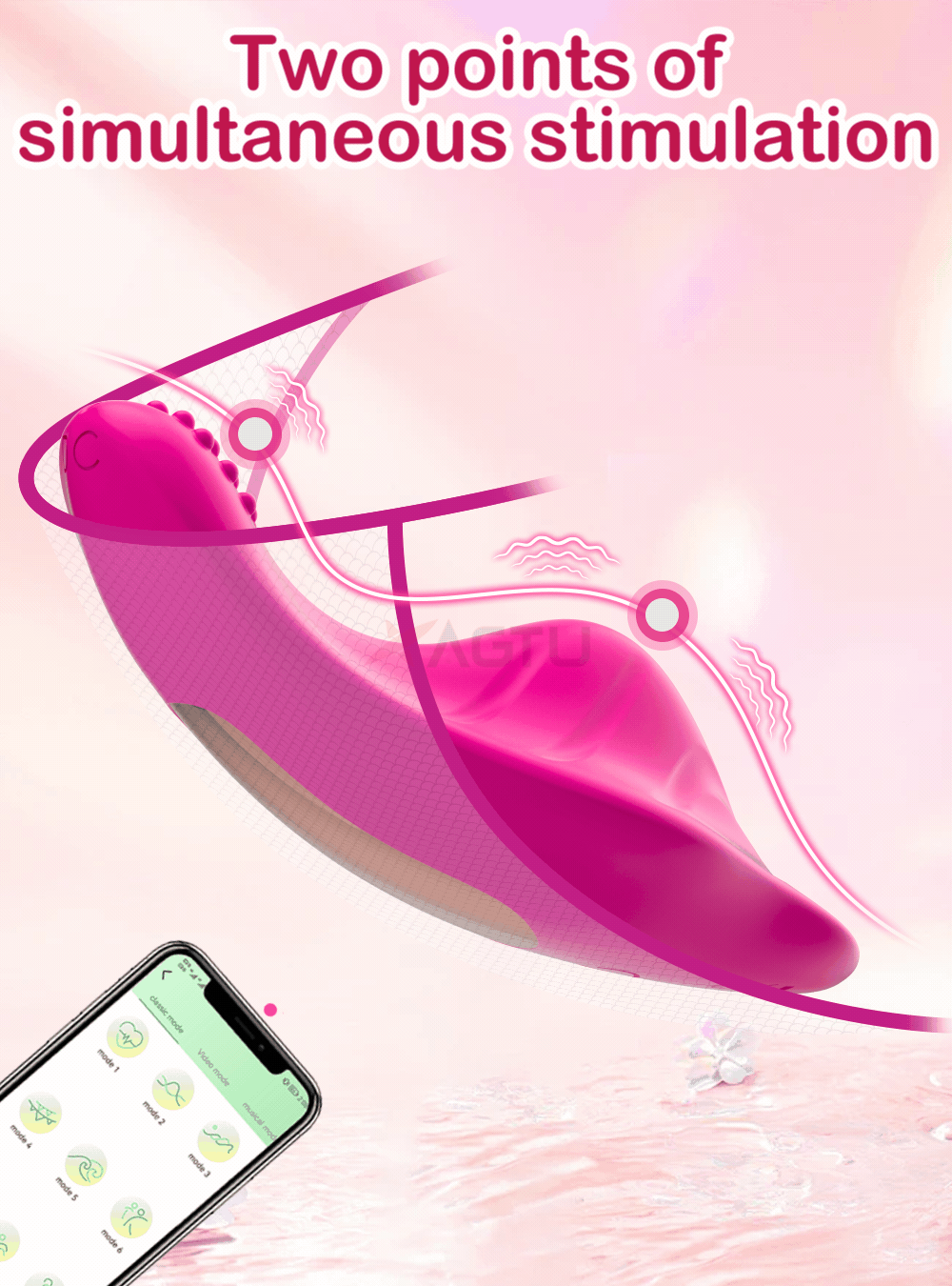 Adult Supplies Vagina Vibrator Dildo Stimulator Masturbation Tools for Women Mini Outdoor Wearable Vibrator Sex Machine Sex Toys