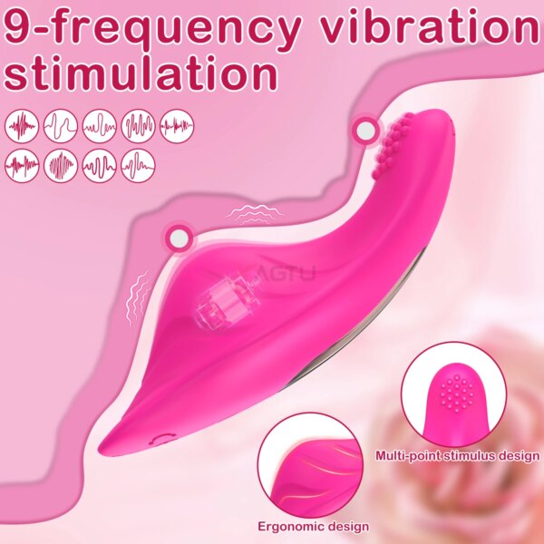 Adult Supplies Vagina Vibrator Dildo Stimulator Masturbation Tools for Women Mini Outdoor Wearable Vibrator Sex Machine Sex Toys - Image 5