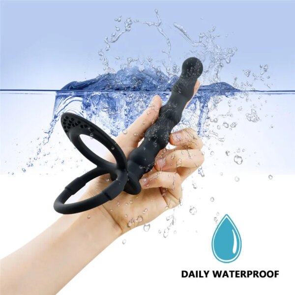 Double Penetration Penis Dildo Vibrators Sex Toys For Women Men Anal Beads Butt Plug G Spot Massage Vagina Adults Game 18+ - Image 2