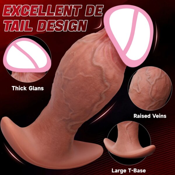 Big Dildo Animal Dog Realistic Penis Huge Butt Plug Anal Sexy Adult Strap on Sex toy for Men Women Masturbation Dildos Sex Toys
