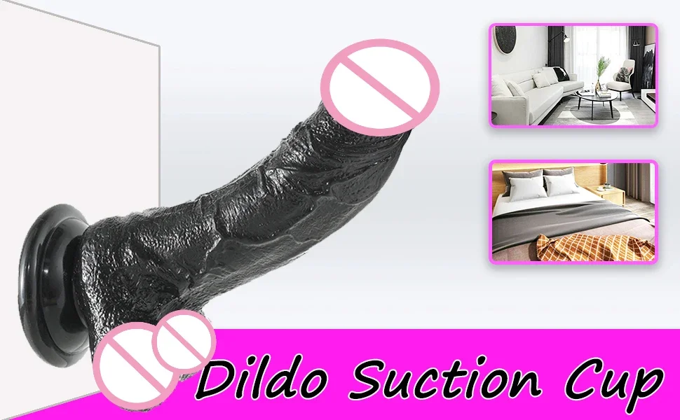 Black Dildo with Egg Sex Toys 6 Size Cheap Vaginal Anal Masturbator Gode Suction Cup Dildo for Women Penis Penetration Butt Plug