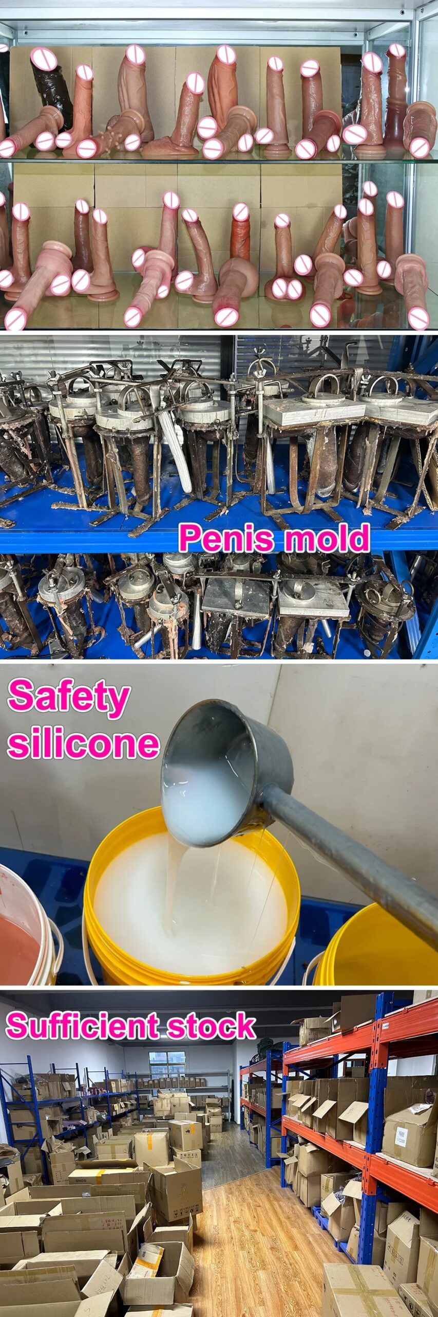 4 Sizes Realistic Soft Big Dildo 2 Colers Double Silicone Thick Penis Woman Man Anal Sex Toy Gay Masturbation Suction Cup Dick