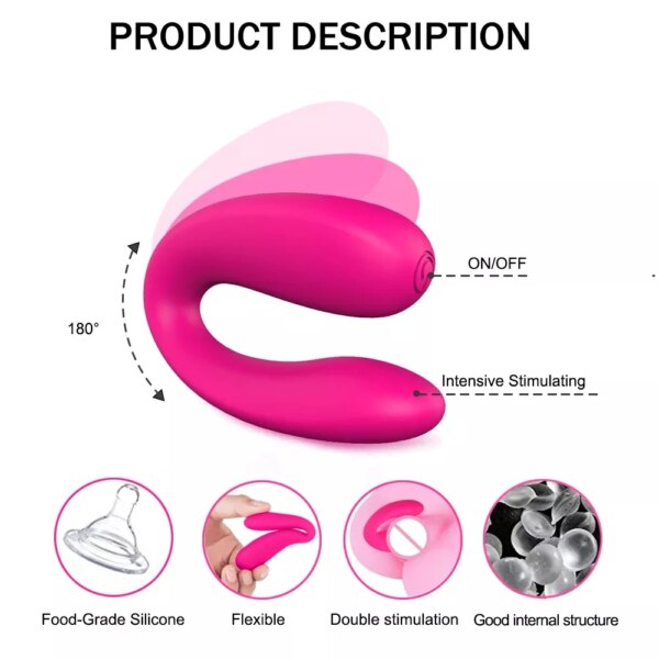 Anal Plug Dildo Vibrator Vaginal Clitoris Stimulator Erotic Vibrating Prostate Massager Vibrators Sex Toys For Couples Women Men - Image 3