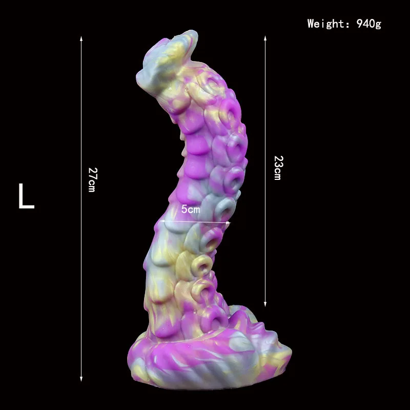 Dragon Dildo Penis Silicone Butt Plug Shaped Dildo Anal Toy Men's Prostate Massager Masturbation Sex Tool Women's Adult Toy 18+