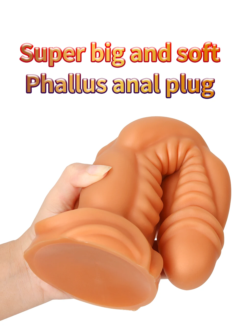 Huge Dildo Large Anal Plug Butt Plug Dildos Vaginal Massage Anus Stimulation Big Dildo SM Erotic Toys Buttplug For Womens Mens