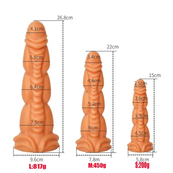 Huge Dildo Large Anal Plug Butt Plug Dildos Vaginal Massage Anus Stimulation Big Dildo SM Erotic Toys Buttplug For Womens Mens - Image 6