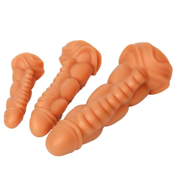 Huge Dildo Large Anal Plug Butt Plug Dildos Vaginal Massage Anus Stimulation Big Dildo SM Erotic Toys Buttplug For Womens Mens - Image 4