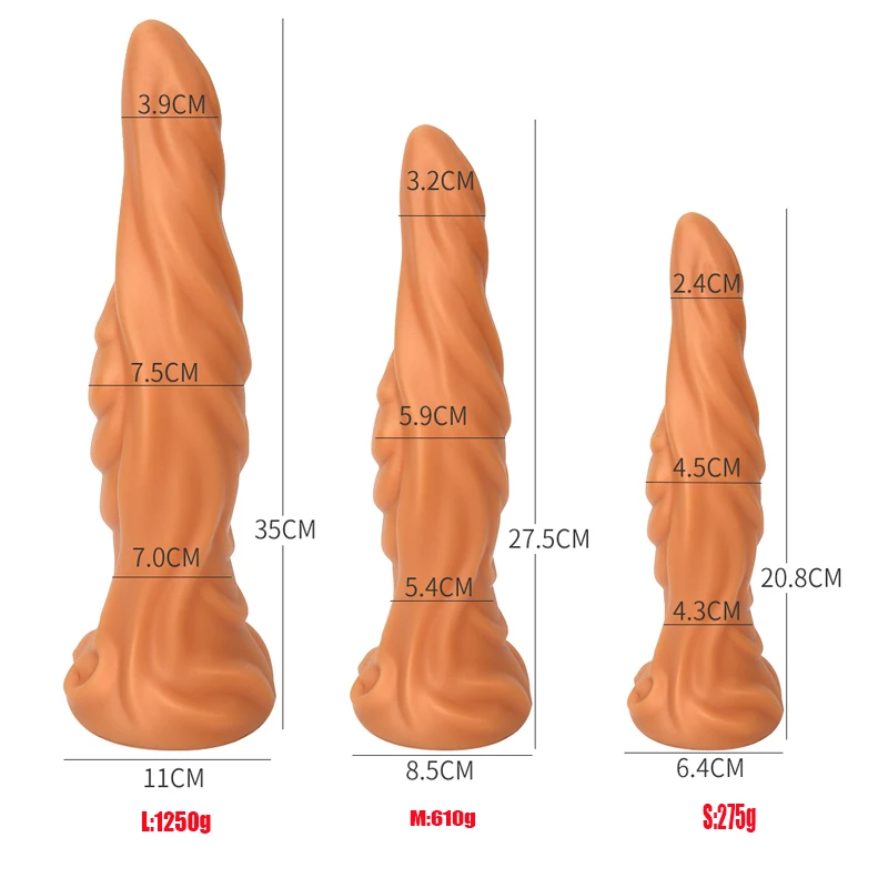 Huge Dildo Large Anal Plug Butt Plug Dildos Vaginal Massage Anus Stimulation Big Dildo SM Erotic Toys Buttplug For Womens Mens