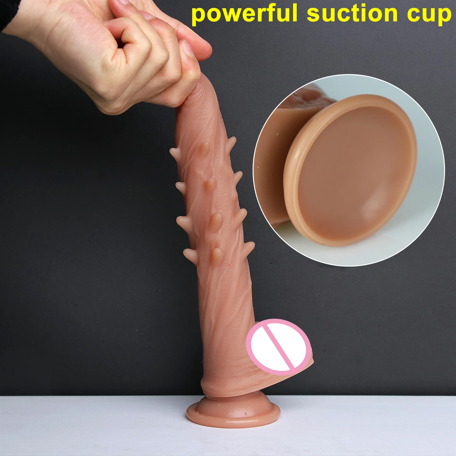 Soft Spiked Small Dildo G-spot Stimulation Silicone Penis Suction Cup Cock Sex Toys for Men Women Wolf Tooth Masturbate Big Dick Soft Spiked Small Dildo G-spot Stimulation Silicone Penis Suction Cup Cock Sex Toys for Men Women Wolf Tooth Masturbate Big Dick