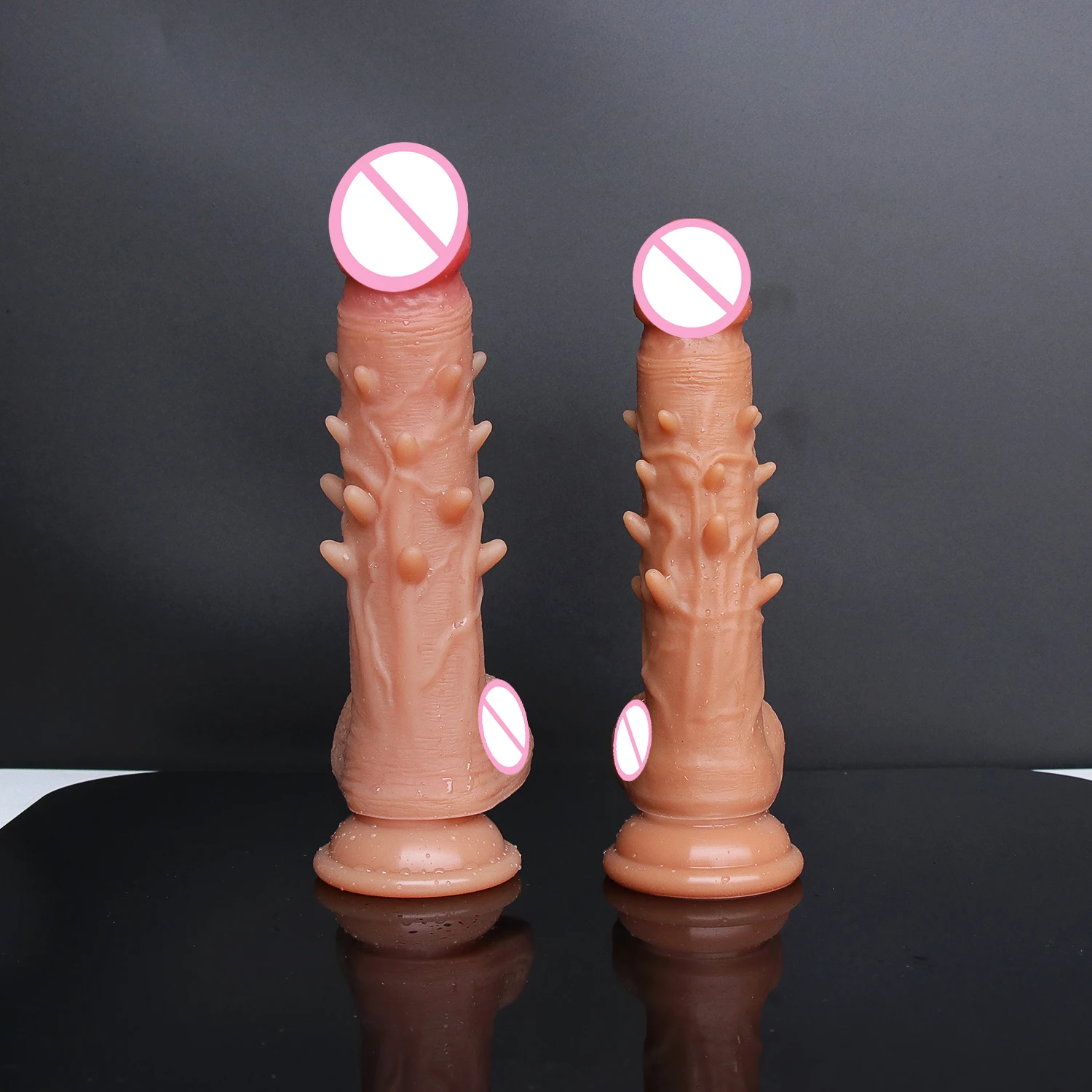 Soft Spiked Small Dildo G-spot Stimulation Silicone Penis Suction Cup Cock Sex Toys for Men Women Wolf Tooth Masturbate Big Dick Soft Spiked Small Dildo G-spot Stimulation Silicone Penis Suction Cup Cock Sex Toys for Men Women Wolf Tooth Masturbate Big Dick