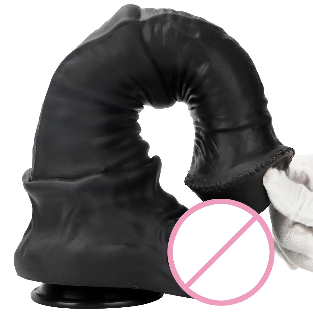 Big Black Dick 3 Size Giant Dildo Soft Silicone Dildo Horse Animal Xxl Dildo Fake Penis Suction Cup Dildos Sex Toys For Women