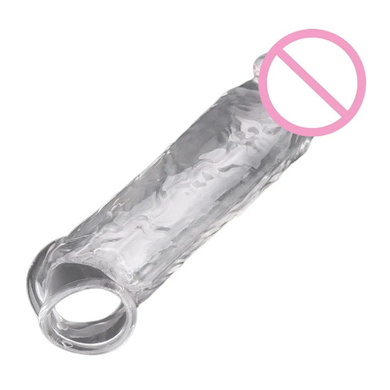 Adult Dildo Sleeve Masturbation Granular G-Spot Stimulation for Men Penis Enlarger  Ejaculation Delay Extension Rings Sex Toys