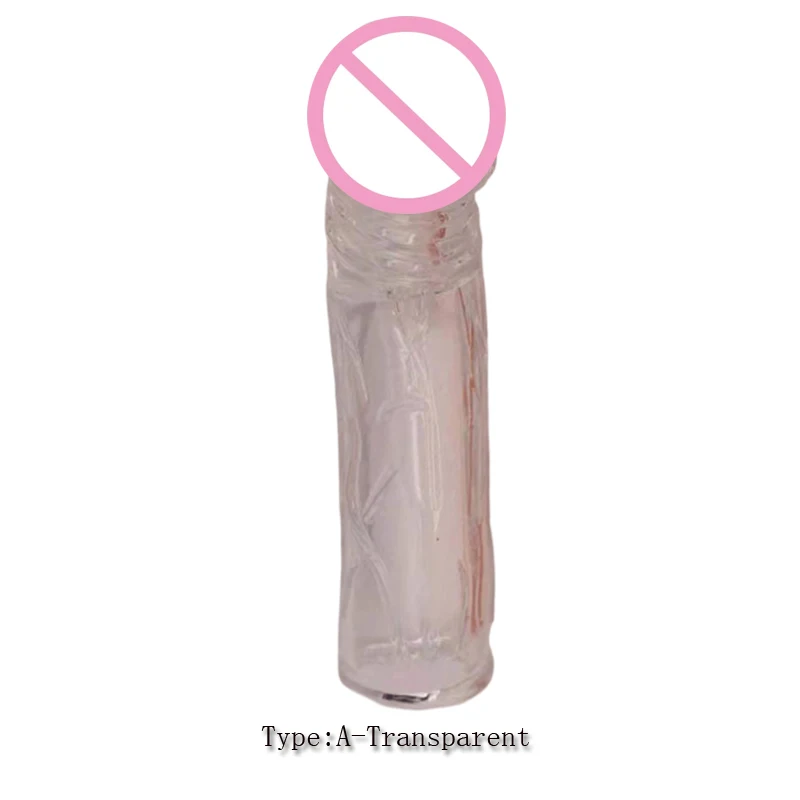 Adult Dildo Sleeve Masturbation Granular G-Spot Stimulation for Men Penis Enlarger  Ejaculation Delay Extension Rings Sex Toys