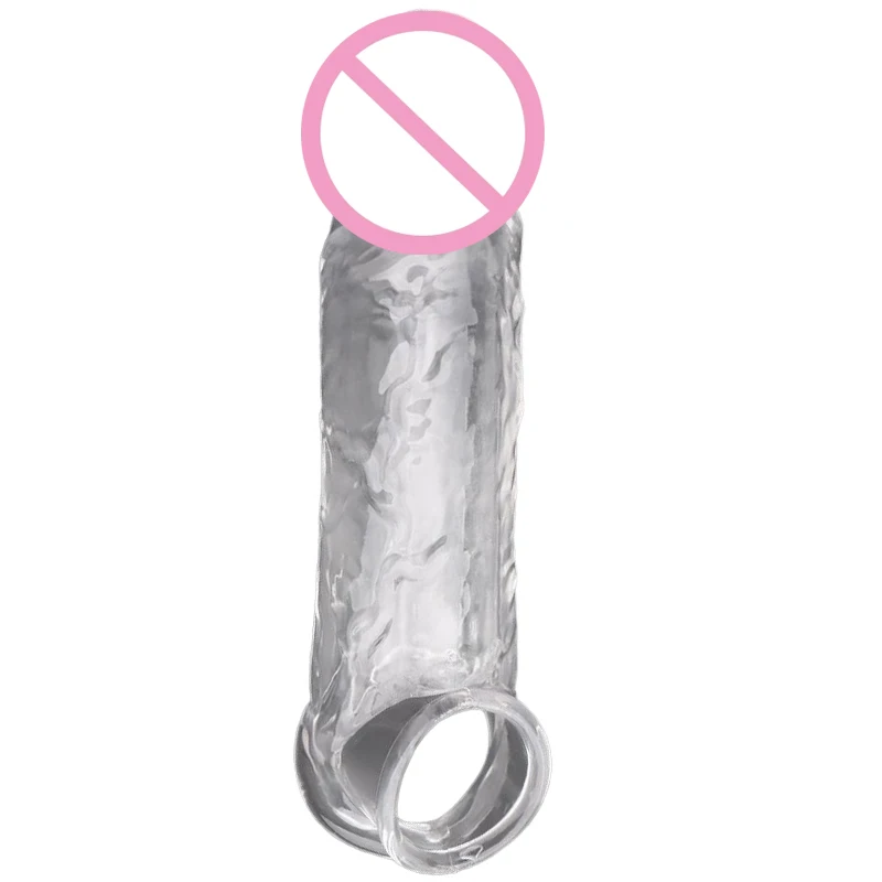 Adult Dildo Sleeve Masturbation Granular G-Spot Stimulation for Men Penis Enlarger  Ejaculation Delay Extension Rings Sex Toys