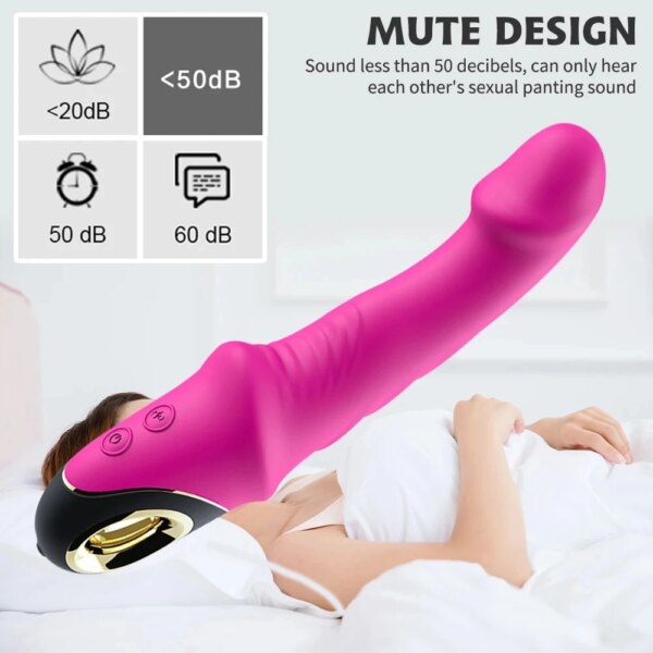 Sex Toys 9 Frequency Dildo Vibrator Silicone Penis Female Masturbator G-spot Vagina Stimulator Sex Machine  Vibrator - Image 6