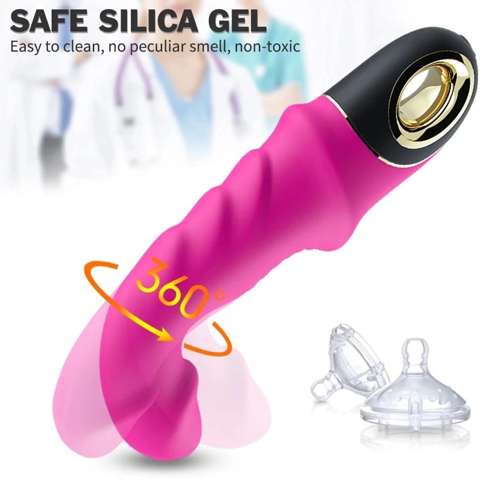 Sex Toys 9 Frequency Dildo Vibrator Silicone Penis Female Masturbator G-spot Vagina Stimulator Sex Machine  Vibrator