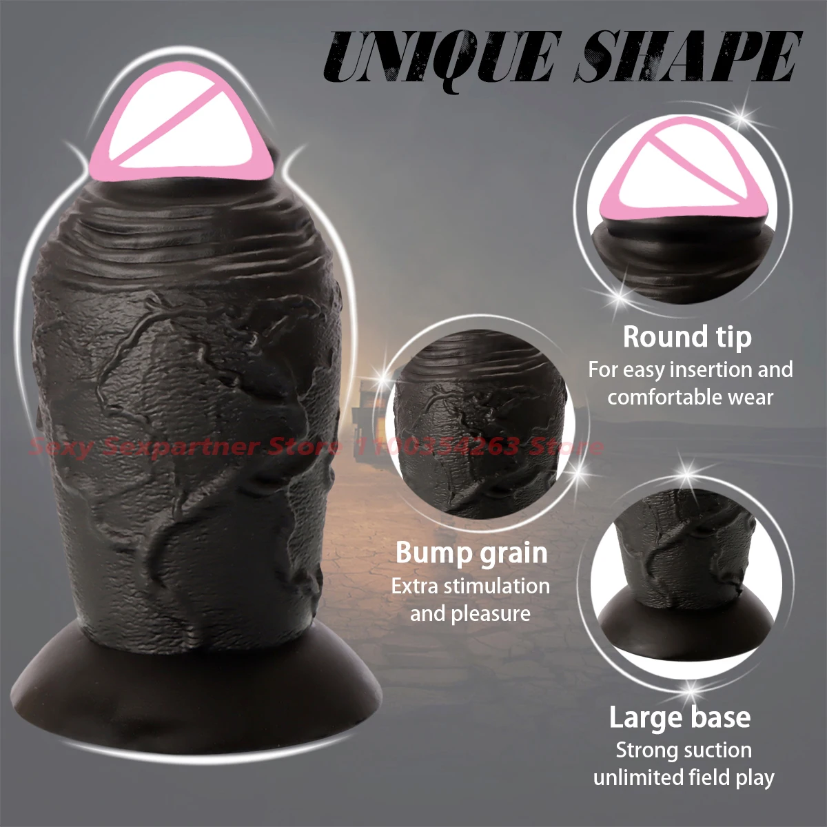 Thick Realistic Dildo Giant Big Penis Suction Cup Dick Cock Sex Shop For Women Masturbators Anal Dildo G-Shop Stimulation SexToy