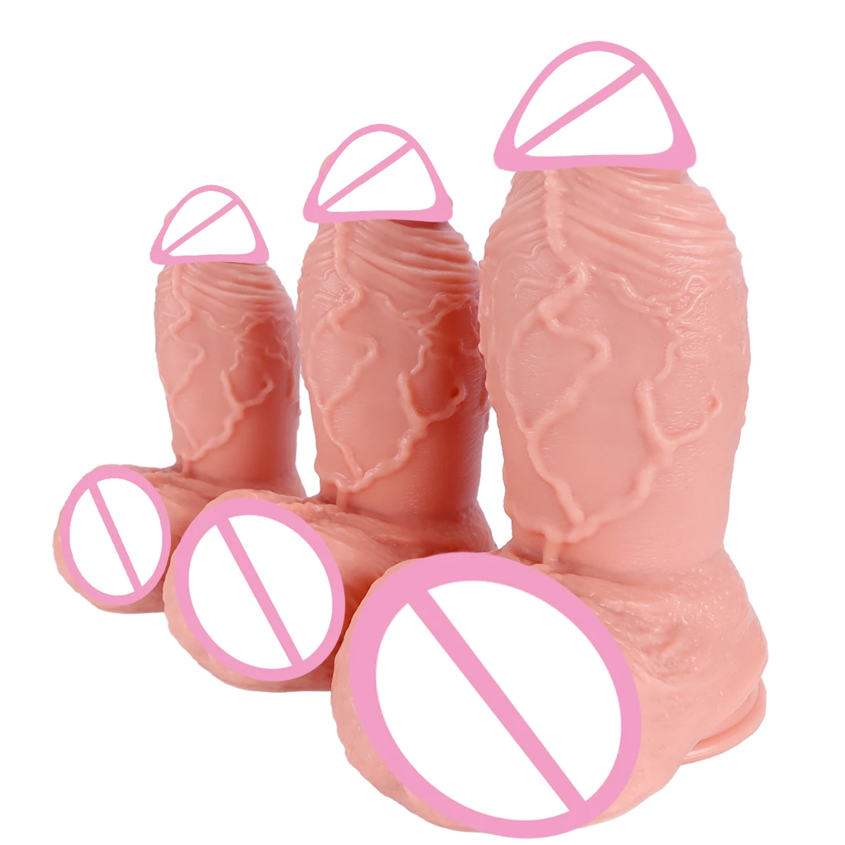 Thick Realistic Dildo Giant Big Penis Suction Cup Dick Cock Sex Shop For Women Masturbators Anal Dildo G-Shop Stimulation SexToy