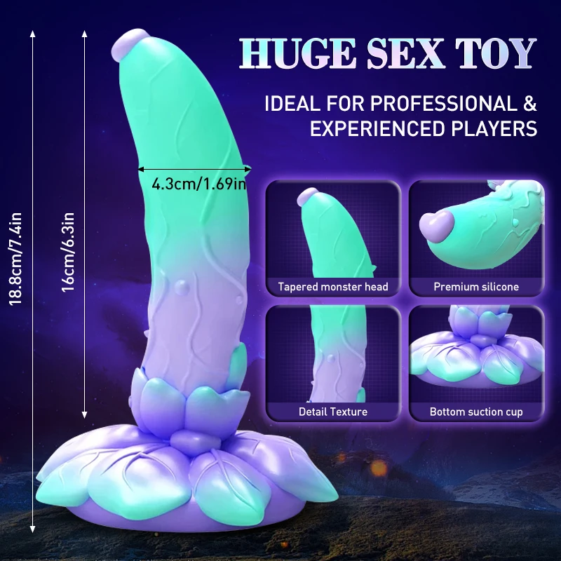 Monster Dildo Silicone Fantasy Colourful Cute Dildo Gingerbread Man Strong Suction Cup Dragon Dildo Anal Plug Sex Toys For Women Monster Dildo Silicone Fantasy Colourful Cute Dildo Gingerbread Man Strong Suction Cup Dragon Dildo Anal Plug Sex Toys For Women