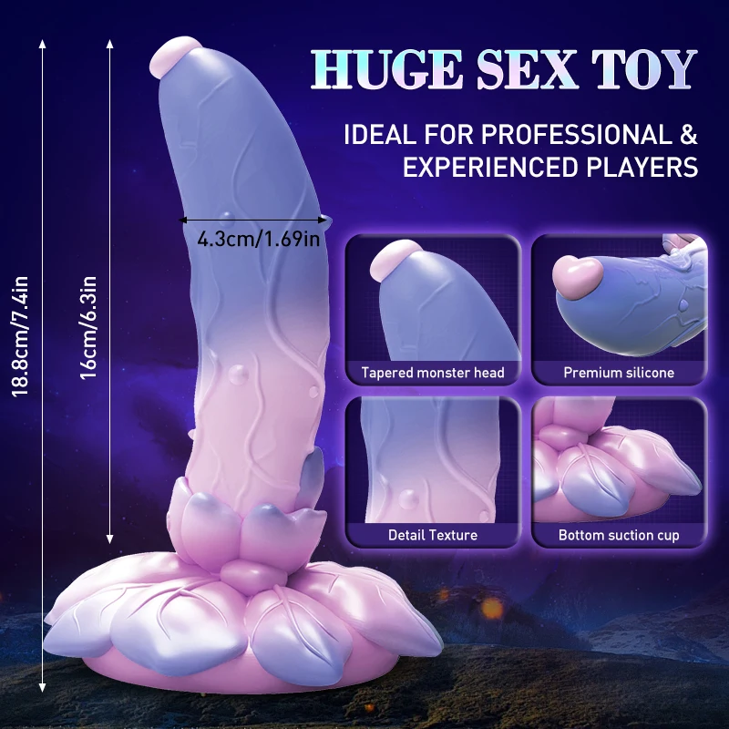 Monster Dildo Silicone Fantasy Colourful Cute Dildo Gingerbread Man Strong Suction Cup Dragon Dildo Anal Plug Sex Toys For Women Monster Dildo Silicone Fantasy Colourful Cute Dildo Gingerbread Man Strong Suction Cup Dragon Dildo Anal Plug Sex Toys For Women