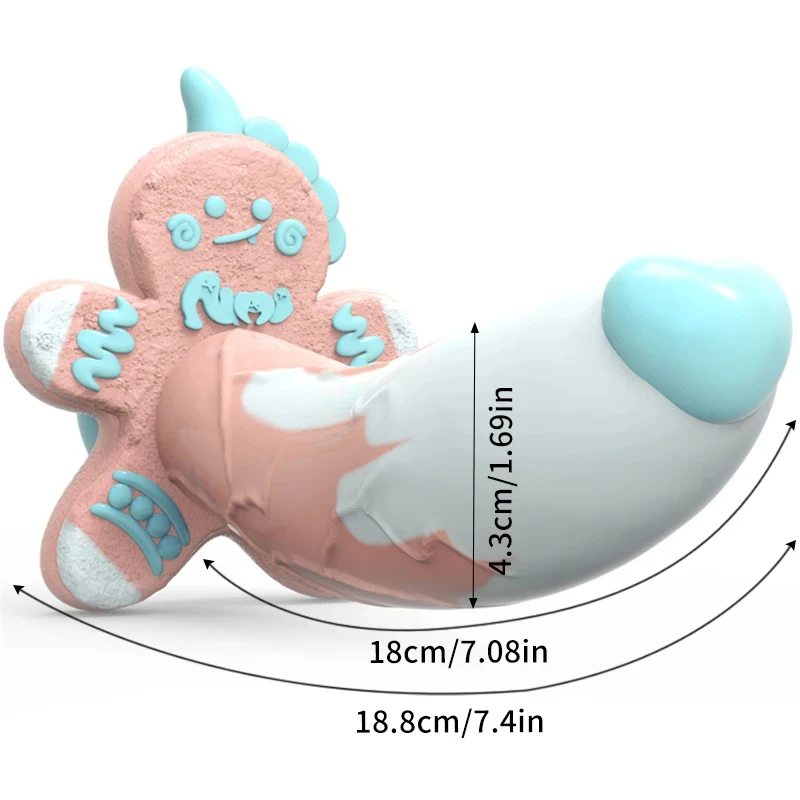 Monster Dildo Silicone Fantasy Colourful Cute Dildo Gingerbread Man Strong Suction Cup Dragon Dildo Anal Plug Sex Toys For Women Monster Dildo Silicone Fantasy Colourful Cute Dildo Gingerbread Man Strong Suction Cup Dragon Dildo Anal Plug Sex Toys For Women