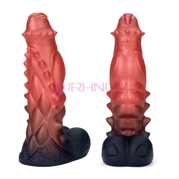 S-XXL Huge Anal Dildos Monsters Penis Masturbator Female Anal Sex Toy Powerful Suction Cup Thick Dildo Silicone Anal Plug - Image 2