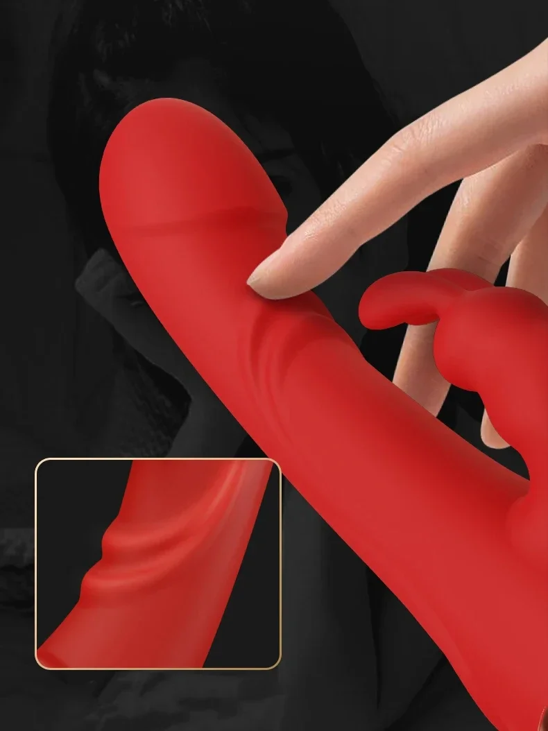 Double Head Powerful Vibrator Dildos Wand for Women 30 Speed G Spot Clit Stimulator Vagina Massager Adult Sex Toys for Woman