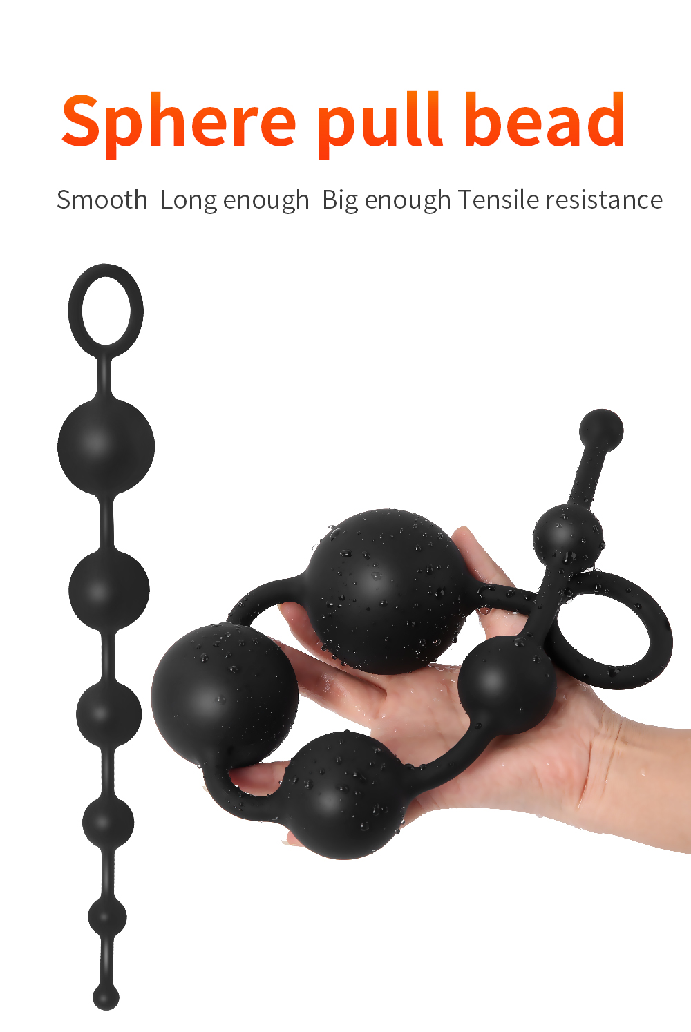 Super Long Anal Beads Anal Plug Prostate Massage Big Butt Plug Vaginal Balls Anal Stimulation Pull Bead Dildo Deep Anal sex Toy