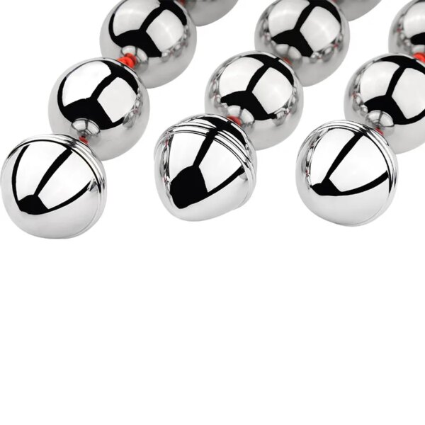 BUYBOOS Stainless Steel Anal Beads Metal Anal Plug Pull Beads Anal Toys Butt Plug Anal Dilator Adult Sex Toys for Men and Women - Image 5