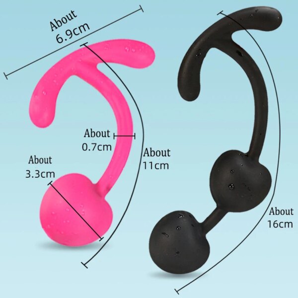 Go Out Anal Plug Silicone Rolling Ball Butt Plug Anus Sex Products Invisible Masturbation Sex Toys For Women Men Anal Dilator - Image 6