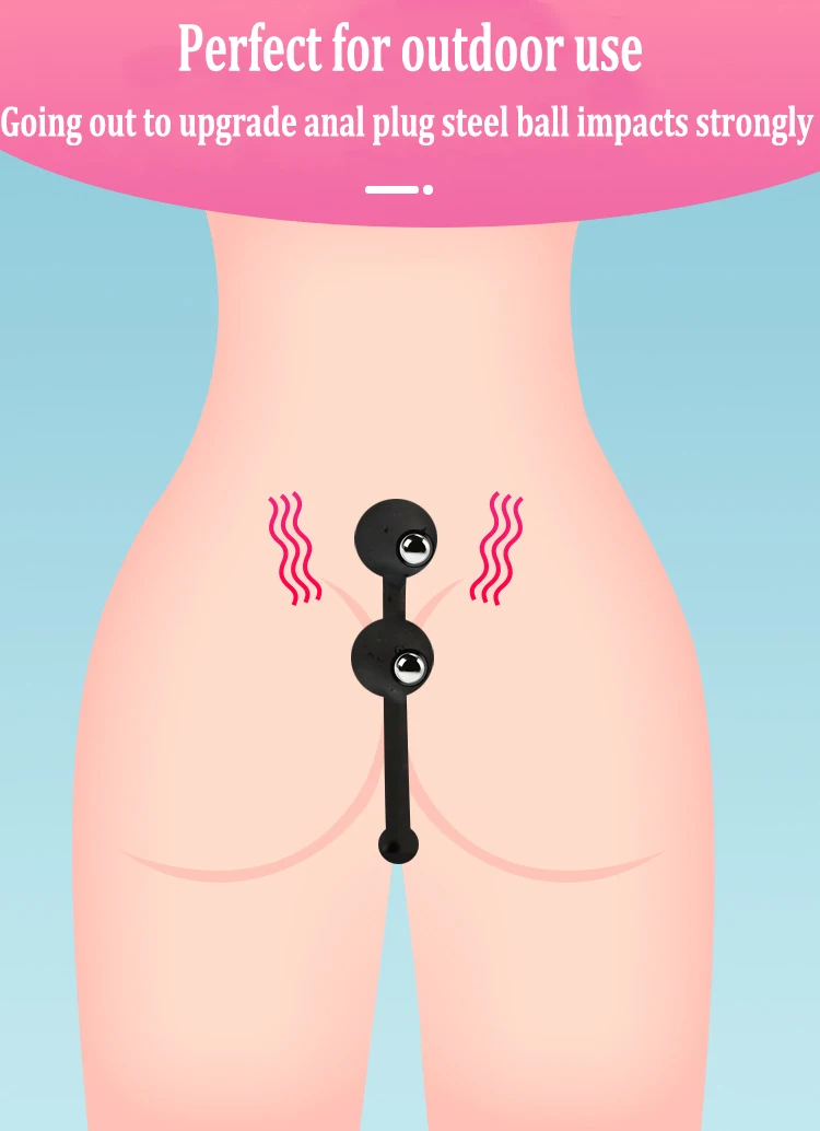 Go Out Anal Plug Silicone Rolling Ball Butt Plug Anus Sex Products Invisible Masturbation Sex Toys For Women Men Anal Dilator Go Out Anal Plug Silicone Rolling Ball Butt Plug Anus Sex Products Invisible Masturbation Sex Toys For Women Men Anal Dilator
