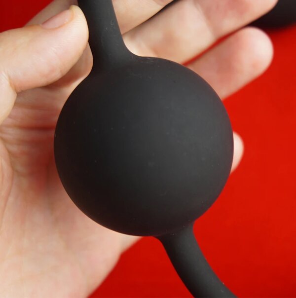 Silicone Dildo Eggs Anal Beads,But Butt Plug with Silicone Huge Anal Balls Sex Toy,Anus Vaginal Masturbator Dilator,Buttplug - Image 4
