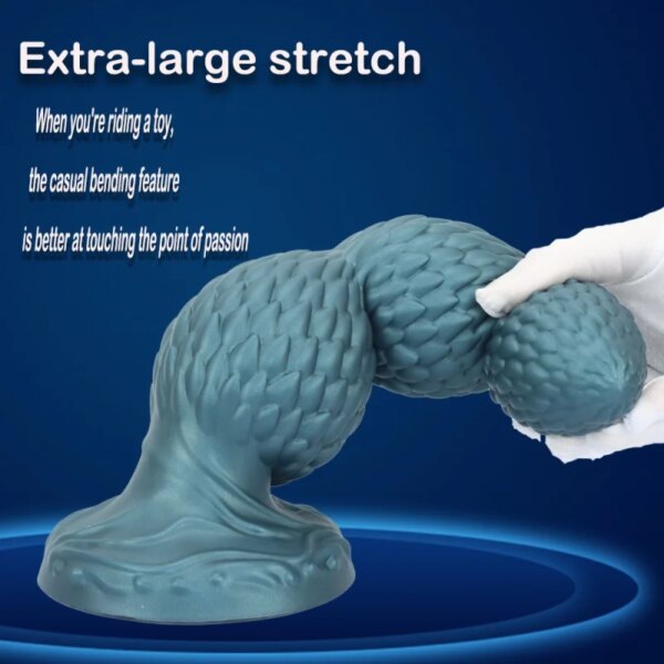 3Sizes Butt Plug Anal Beads Silicone Huge Anal Plug Dildo With Sucker Sex Toys For Men Women G-Spot Stimulation State Massage - Image 6