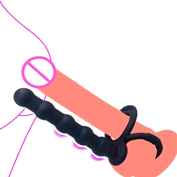 Masturbation Anal Dildo Butt Plug Sex Toys for Adults Men Women Gay Silicone Anal Beads Vaginal G-Spot Stimulator Backyard Beads - Image 2