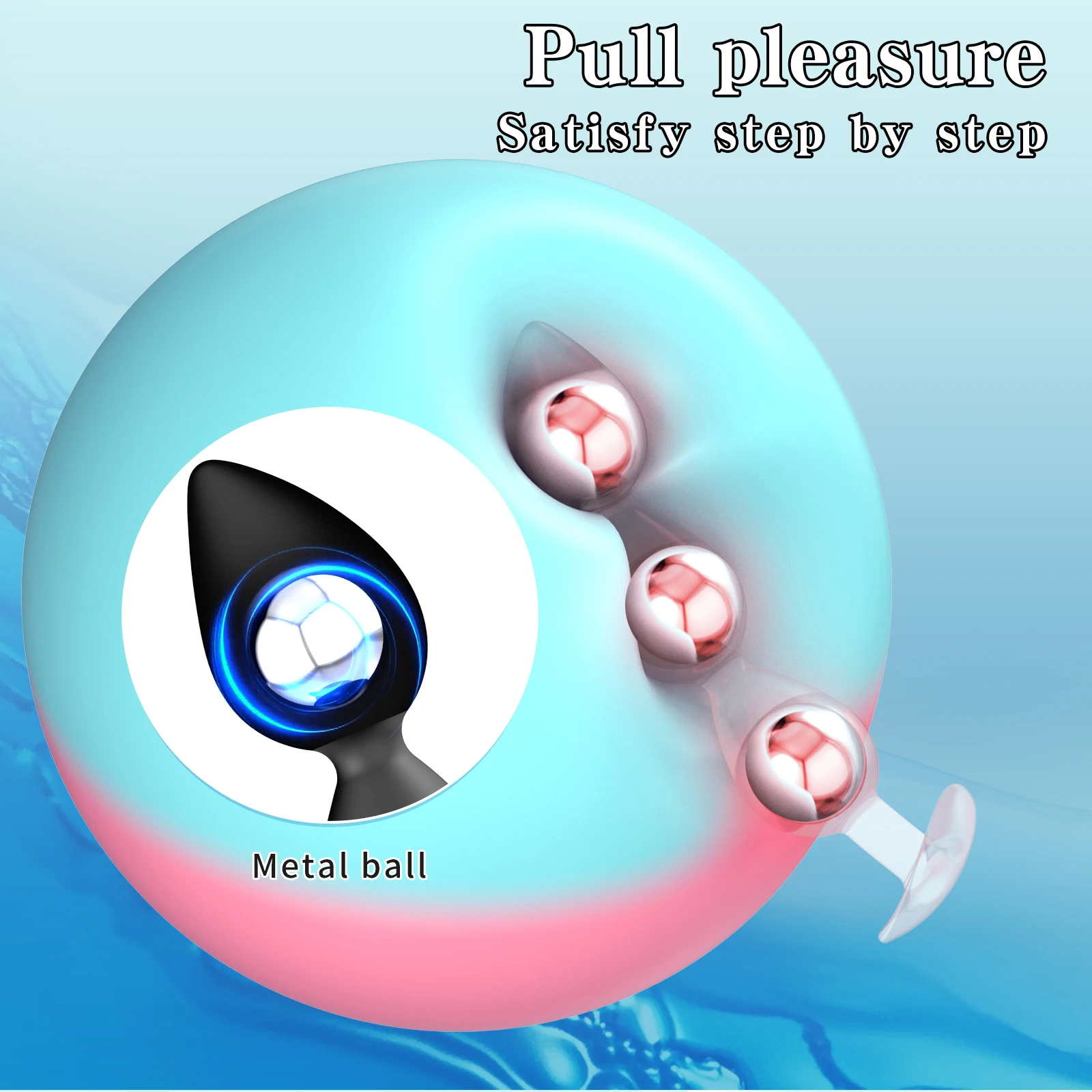 Wearable Anal Plugs With Steel Balls Anal Beads Butt Plug Fake Dildo Analplug Buttplug Butplug Adult 18 Sex Toy For Male Female Wearable Anal Plugs With Steel Balls Anal Beads Butt Plug Fake Dildo Analplug Buttplug Butplug Adult 18 Sex Toy For Male Female